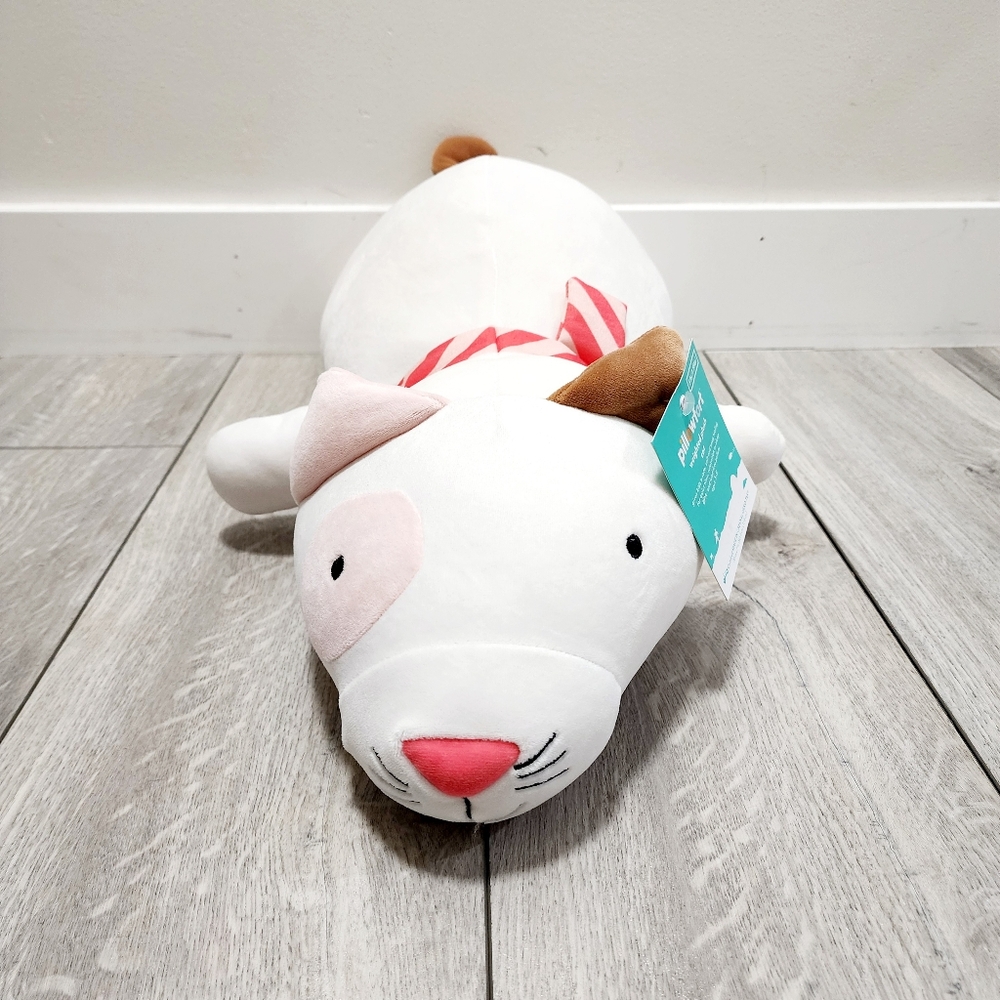 Cat Weighted Plush Throw Pillow - Pillowfort